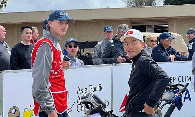 Golfer Việt Nam vuột điểm âm trong ngày đầu APAC 2023
