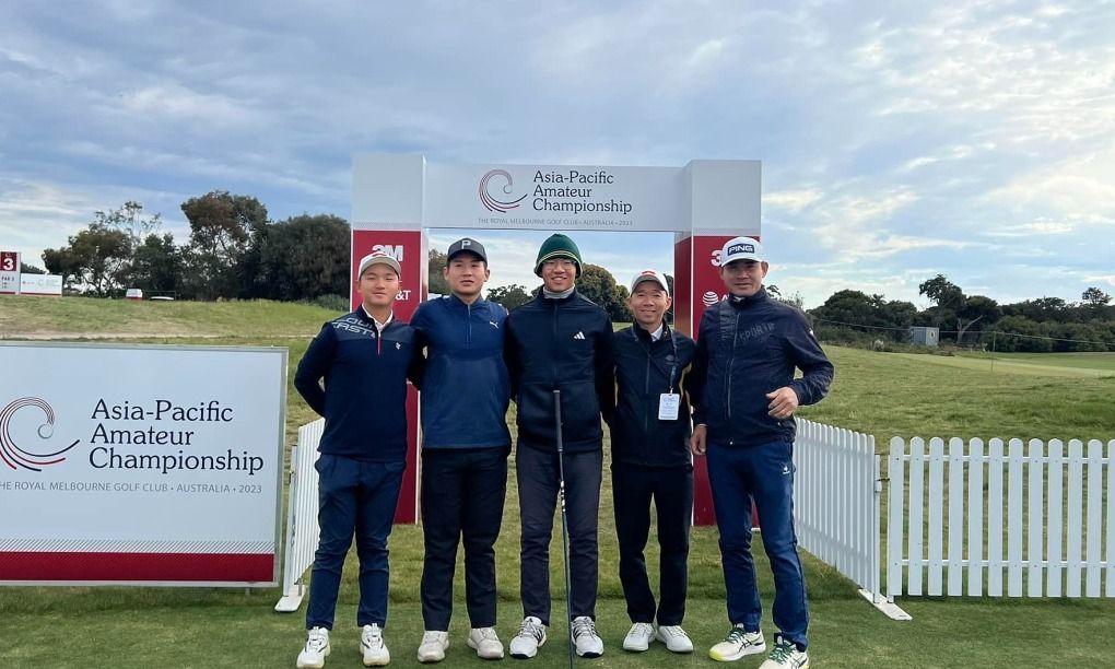 Hai golfer Việt Nam qua cắt loại ở APAC 2023