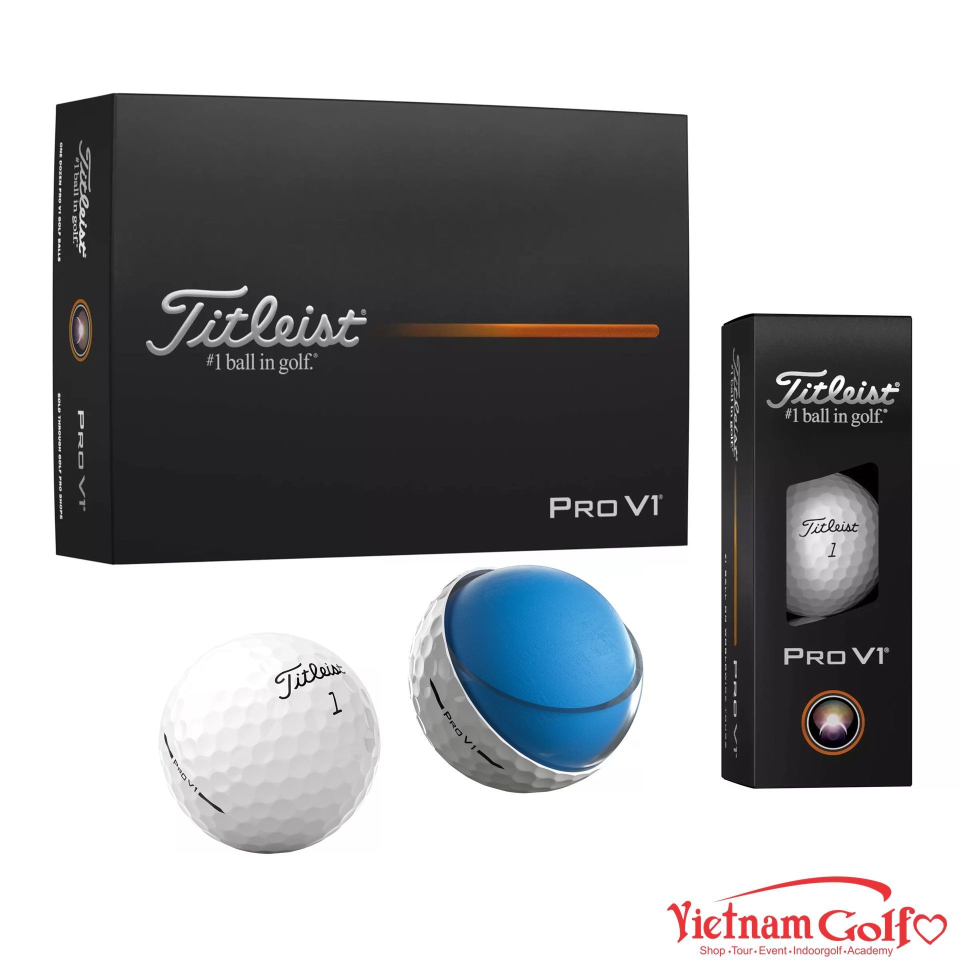 BÓNG GOLF PRO V1 CHÍNH HÃNG – LỰA CHỌN SỐ 1 CỦA GOLFER CHUYÊN NGHIỆP