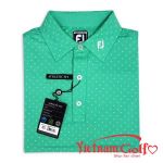 Áo Footjoy Diamond Print Lisle Self Collar 84722