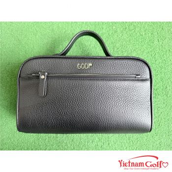 Túi clutch Godi khóa trước vân tay 